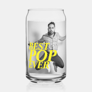Vaso Con Forma De Lata EL MEJOR POP DE LA ÉPOCA Dia divertida del padre