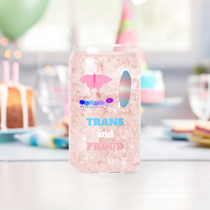 Vaso Con Forma De Lata El orgullo transgénero LGBTQIA desciende a la mari