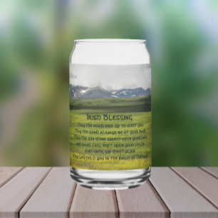 Vaso Con Forma De Lata El paisaje irlandés del Valle Verde