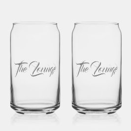 Vaso Con Forma De Lata El Salón