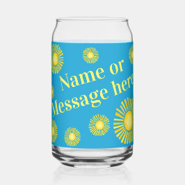 Vaso Con Forma De Lata El Sunshine personalizado puede modelarse