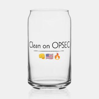 Vaso Con Forma De Lata El vidrio más limpio