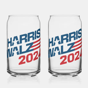 Vaso Con Forma De Lata Elecciones Harris Walz 2024