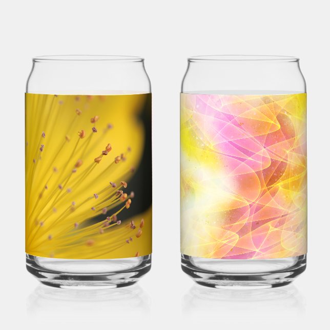 Vaso Con Forma De Lata Elegante juego de bebidas - Elegante y funcional (Anverso)