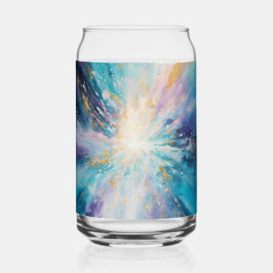 Vaso Con Forma De Lata "Elegante lata de vidrio - Perfecto para cada ocas