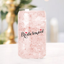 Elegante Moda Bridesmaid Boda de Corazón Bachelore