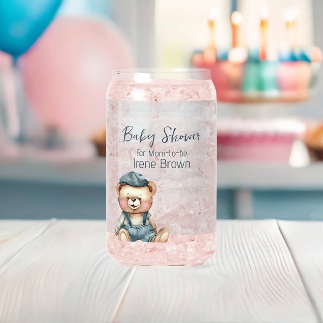 Vaso Con Forma De Lata Encantador Baby Shower (Insitu (Baby Shower))