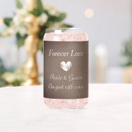 Vaso Con Forma De Lata Encantador tema de campo boda burla puede gafas