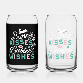 Vaso Con Forma De Lata Encantadora tipografía de Pascua