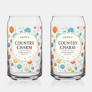VASO CON FORMA DE LATA ENCANTO RURAL DULCE -