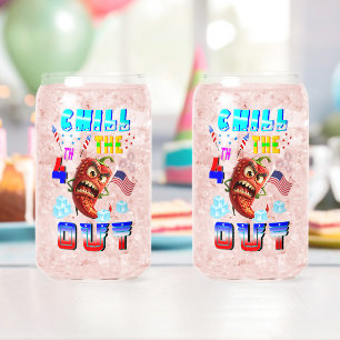 Vaso Con Forma De Lata Enfría el 4 fuera