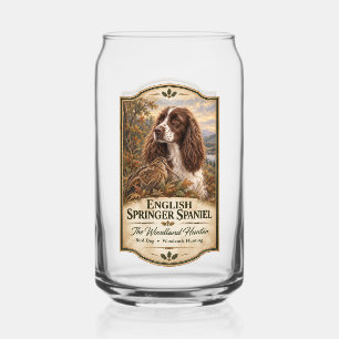Vaso Con Forma De Lata English Springer Spaniel