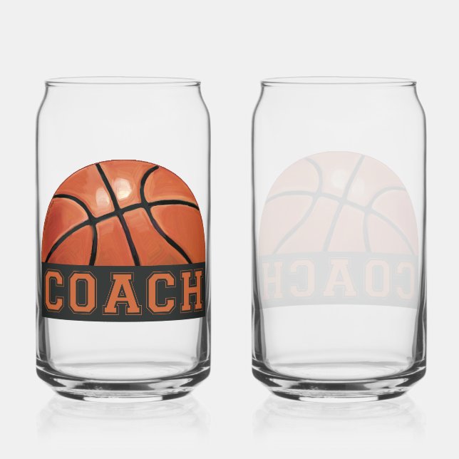 Vaso Con Forma De Lata Equipo de baloncesto (Anverso)