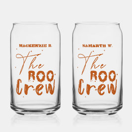 Vaso Con Forma De Lata Equipo de bebidas Boo de Boo Crew Halloween