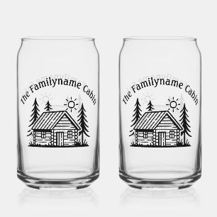 Vaso Con Forma De Lata Equipo de bebidas de lata personalizada Can Glass