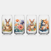 Equipo de bebidas de vidrio para cumpleaños y Baby