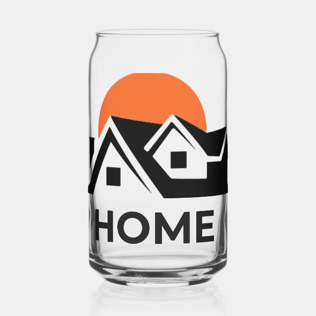 Vaso Con Forma De Lata ***Equipo de bebidas de vidrio para diseño **** (Anverso)