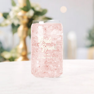 Vaso Con Forma De Lata Equipo de la Novia Soltera Fiesta de Despedida de