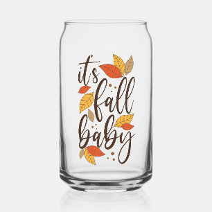 Vaso Con Forma De Lata Es el bebé otoño