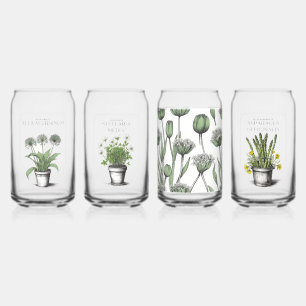 Vaso Con Forma De Lata Esbozo rústico de ajo silvestre por CallisC Arts ⭐