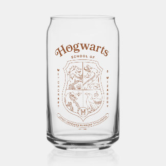 Vaso Con Forma De Lata Escudo de la Escuela de Magia y Hechicería HOGWART