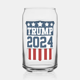 Vaso Con Forma De Lata Escudo del presidente Donald Trump 2024