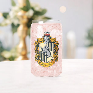 Vaso Con Forma De Lata Escudo Hufflepuff