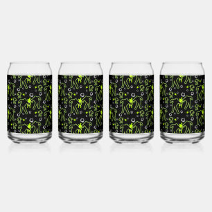Vaso Con Forma De Lata Escuela Zombie para niños