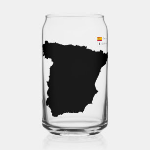Vaso Con Forma De Lata España