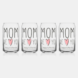 Vaso Con Forma De Lata Especial para su madre