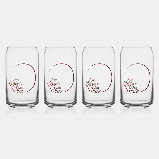 Vaso Con Forma De Lata Especial para su madre (Izquierda)