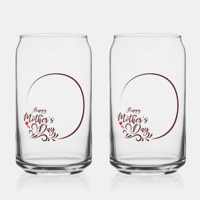 Vaso Con Forma De Lata Especial para su madre (Izquierda)