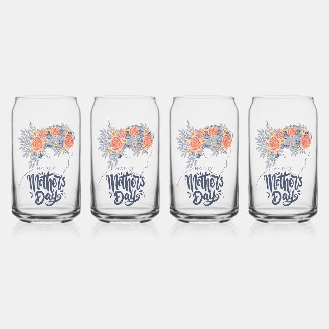 Vaso Con Forma De Lata Especial para su madre (Izquierda)