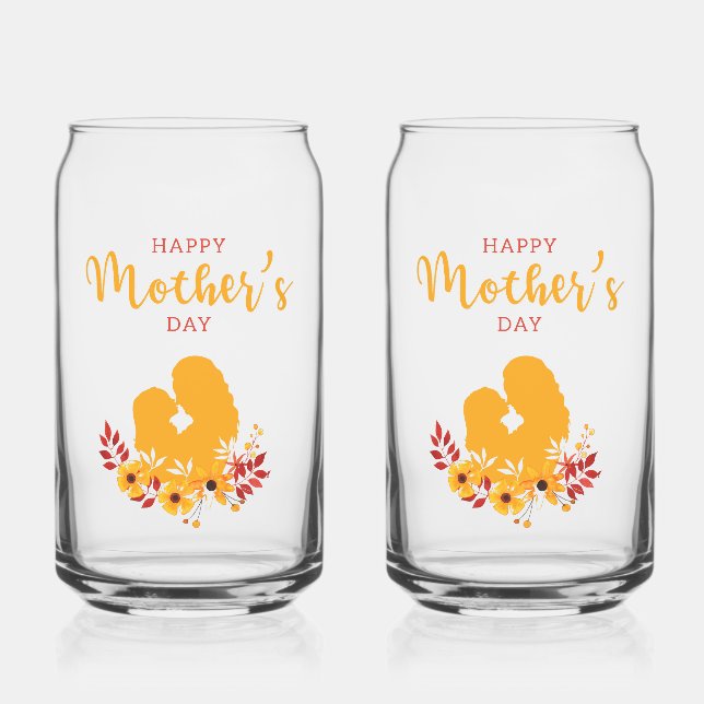 Vaso Con Forma De Lata Especial para su madre (Izquierda)