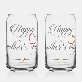 Vaso Con Forma De Lata Especial para su madre