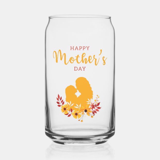 Vaso Con Forma De Lata Especial para su madre (Izquierda)