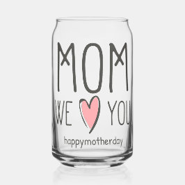 Vaso Con Forma De Lata Especial para su madre