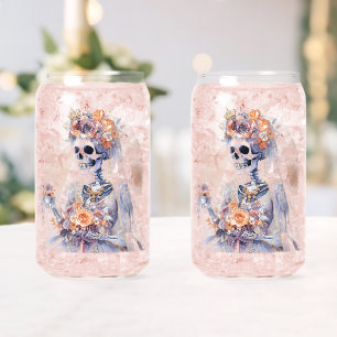 Vaso Con Forma De Lata Espeluznante juego de artículos para bebidas de Ha