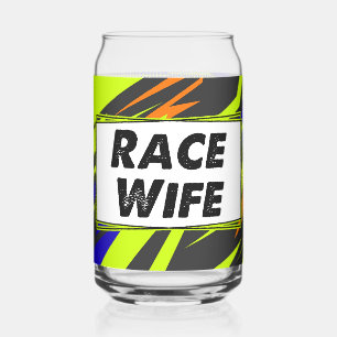 Vaso Con Forma De Lata Esposa de carreras
