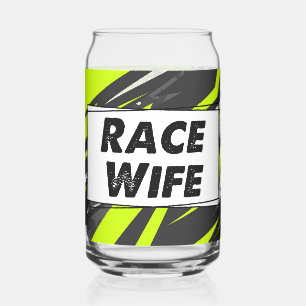 Vaso Con Forma De Lata Esposa de carreras