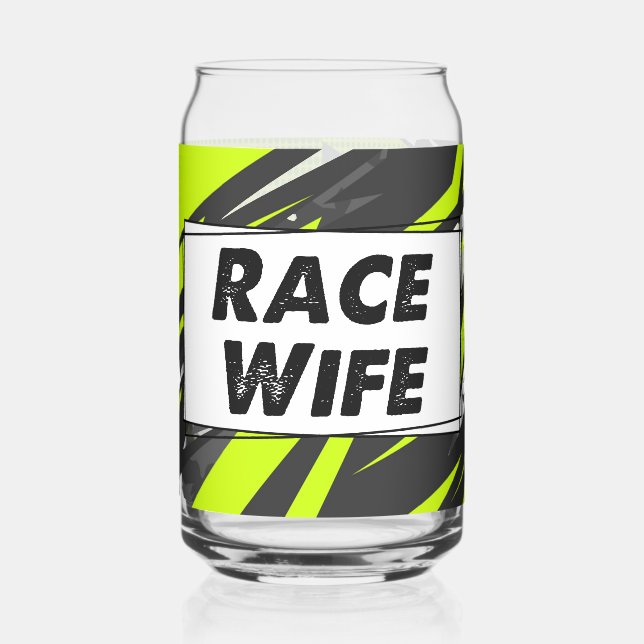 Vaso Con Forma De Lata Esposa de carreras (Izquierda)