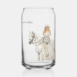 Vaso Con Forma De Lata esposa vaquera