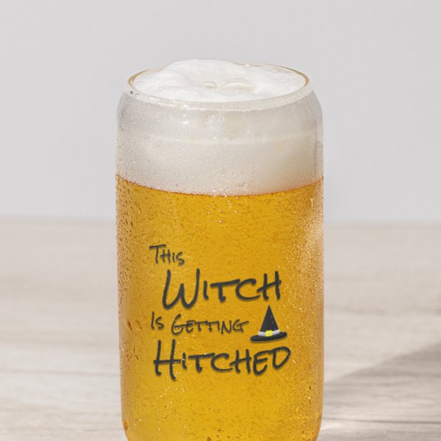 Vaso Con Forma De Lata Esta bruja se va a casar (Subido por el creador)