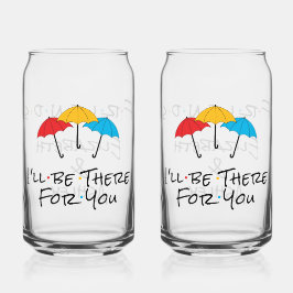 Vaso Con Forma De Lata Estaré allí para ti