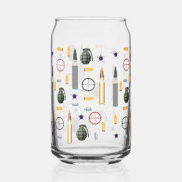 Vaso Con Forma De Lata estilo de parloteo de combate