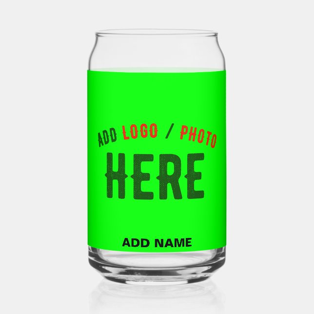 VASO CON FORMA DE LATA ESTILO PERSONALIZADO MODERNO NEON VERIFICADO VERIF (Anverso)