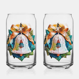 Vaso Con Forma De Lata Fabric Bell Soda Glass