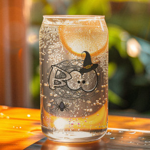 Vaso Con Forma De Lata Fantasma Halloween Boo Eyes