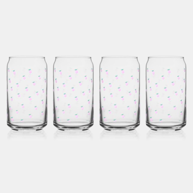 Vaso Con Forma De Lata Farmhouse Pineapple Oasis (Anverso)