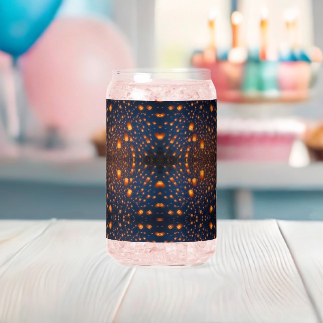 Vaso Con Forma De Lata Faroles brillantes del cielo por la noche (Insitu (Baby Shower))